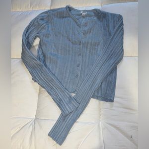 Garage, button up long sleeve cardigan